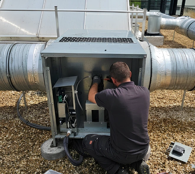 dépannage groupe VMC copropriété intervention technique